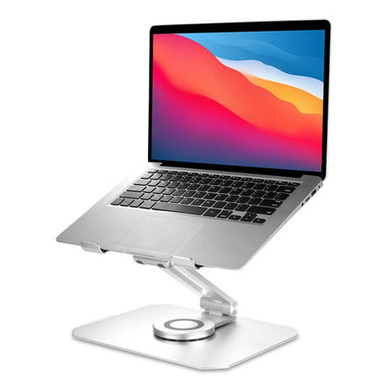BONERUY L02 Laptop Stand 360 Degrees Rotating Dissipation Heat Aluminum Alloly Holder, L02