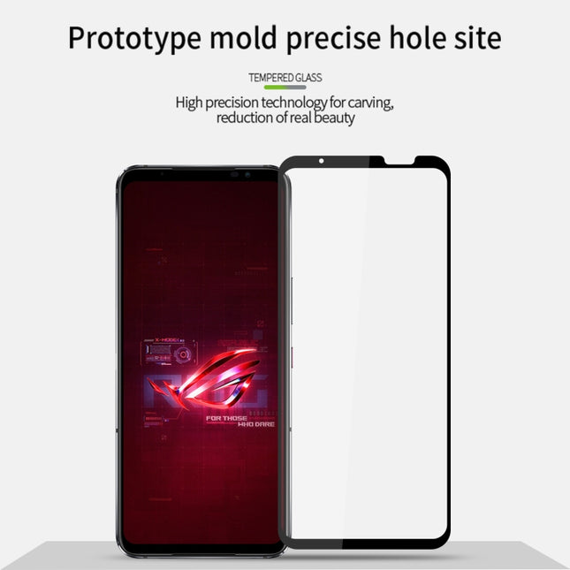PINWUYO 9H 2.5D Full Screen Tempered Glass Film, For Asus Rog Phone 6 / Rog Phone 6 Pro, For OPPO Reno7 A, For ZTE Nubia Red Magic 7S Pro, For HTC Desire 22 Pro