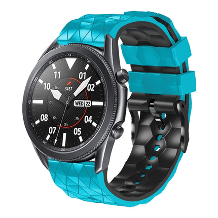 22mm Football Pattern Two-Color Silicone Strap, For Amazfit GTR 2e, For Amazfit GTR 2