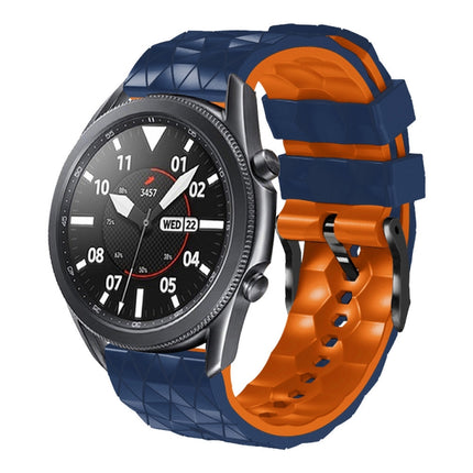 22mm Football Pattern Two-Color Silicone Strap, For Amazfit GTR 2e, For Amazfit GTR 2