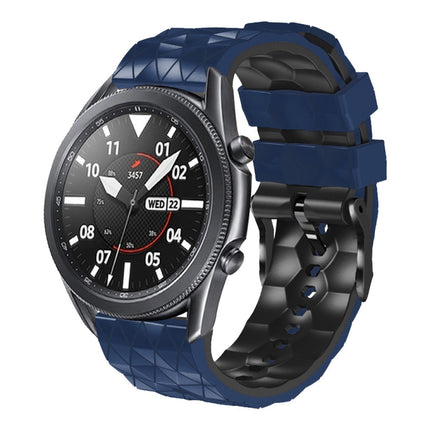 22mm Football Pattern Two-Color Silicone Strap, For Amazfit GTR 2e, For Amazfit GTR 2