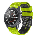 For Samsung Gear S3 Classic / Green+Black