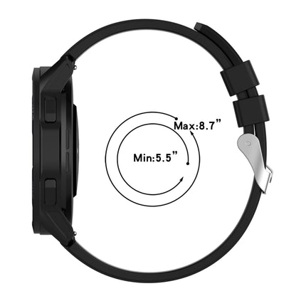Protruding Head Silicone Strap Silver Buckle, For Huami Amazfit GTS 2mini 20mm, For Huami Amazfit GTS 2 20mm