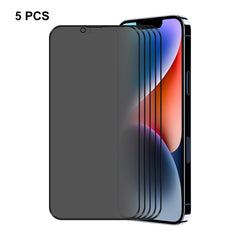 For iPhone 16e / 14 / 13 / 13 Pro ENKAY 28 Degree Anti-peeping Tempered Glass Film, For iPhone 16e / 14 / 13 / 13 Pro (1 PC), For iPhone 16e / 14 / 13 / 13 Pro (2pcs), For iPhone 16e / 14 / 13 / 13 Pro (5pcs)