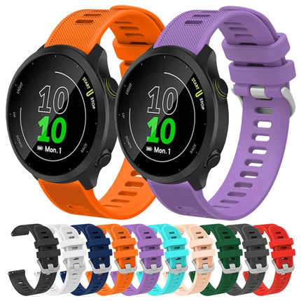 20mm Silicone Twill Watch Band, For Garmin Vivomove Sport, For Garmin Venu 2 Plus