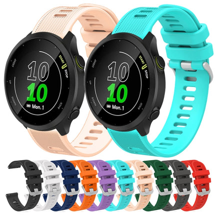 20mm Silicone Twill Watch Band, For Garmin Venu SQ, For Garmin Vivomove 3