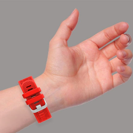 20mm Silicone Twill Watch Band, For Garminmove 3, For Garmin VivoMove Luxe