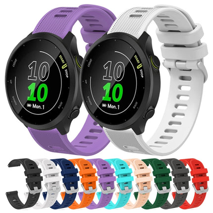 20mm Silicone Twill Watch Band, For Garmin Garminmove Style, For Garmin Vivomove