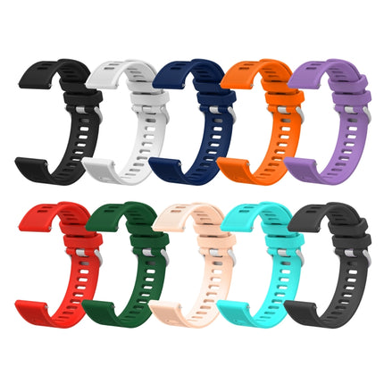20mm Silicone Twill Watch Band, For Amazfit BIP U, For Amazfit GTR 42mm