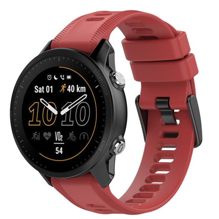 22mm Solid Color Silicone Watch Band, For Garmin Instinct 2, For Garmin Instinct