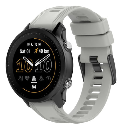 22mm Solid Color Silicone Watch Band, For Garmin Instinct 2, For Garmin Instinct