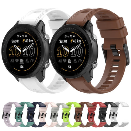22mm Solid Color Silicone Watch Band, For Garmin Instinct 2, For Garmin Instinct