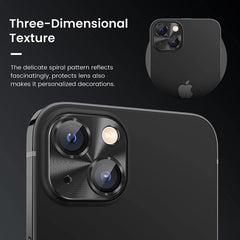 ENKAY Aluminium Alloy Tempered Glass Lens Cover Film For iPhone 14 / 14 Max, For iPhone 14 / 14 Plus