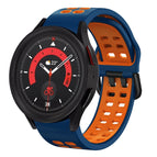 For Samsung Galaxy Watch 5  40mm / Midnight Blue+Orange
