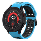For Samsung Galaxy Watch 5  44mm / Skyblue+Black