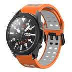 For Samsung Galaxy Watch 5 Pro  45mm / Orange+Grey