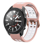 For Samsung Galaxy Watch 5 Pro  45mm / Pink+White