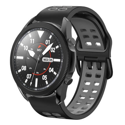 20mm Breathable Two-Color Silicone Watch Band, For Samsung Galaxy Watch 5 Pro  45mm