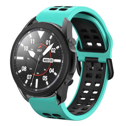 20mm Breathable Two-Color Silicone Watch Band, For Samsung Galaxy Watch 5 Pro  45mm