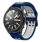 For Samsung Galaxy Watch 5 Pro  45mm / Midnight Blue+White