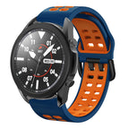 For Samsung Galaxy Watch 5 Pro  45mm / Midnight Blue+Orange