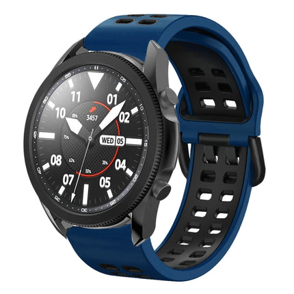 20mm Breathable Two-Color Silicone Watch Band, For Samsung Galaxy Watch 5 Pro  45mm