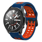 For Samsung Galaxy Watch 5 Pro  45mm / Midnight Blue+Red