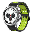 For Samsung Galaxy Watch 4 Classic 42mm / Black+Green