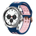 For Samsung Galaxy Watch 4 Classic 42mm / Midnight Blue+Pink