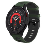 For Samsung Galaxy Watch 5  40mm / Amygreen+Black