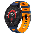 For Samsung Galaxy Watch 5  40mm / Midnight Blue+Orange