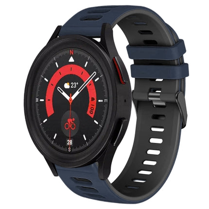 20mm Two-Color Silicone Watch Band, For Samsung Galaxy Watch 5  40mm