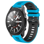 For Samsung Galaxy Watch 5 Pro  45mm / Skyblue+Black