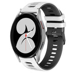 For Samsung Galaxy Watch 4 40mm / White+Black