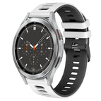 For Samsung Galaxy Watch 4 Classic 46mm / White+Black
