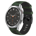 For Samsung Galaxy Watch 4 Classic 46mm / Amygreen+Black
