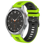 For Samsung Galaxy Watch 4 Classic 46mm / Green+Black