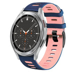 For Samsung Galaxy Watch 4 Classic 46mm / Midnight Blue+Pink