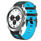 For Samsung Galaxy Watch 4 Classic 42mm / Black+Blue