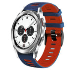 For Samsung Galaxy Watch 4 Classic 42mm / Midnight Blue+Red