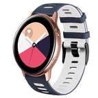 For Samsung Galaxy Watch Active 2 / Midnight Blue+White