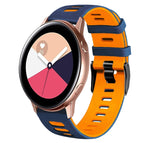 For Samsung Galaxy Watch Active 2 / Midnight Blue+Orange