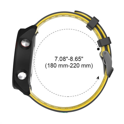 20mm Two-Color Silicone Watch Band, For Samsung Galaxy Watch Active 2