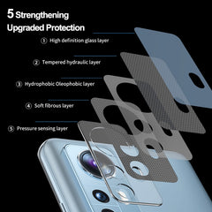 For Xiaomi 12 Pro / 12S Pro ENKAY 0.2mm 9H Rear Camera Tempered Glass Film