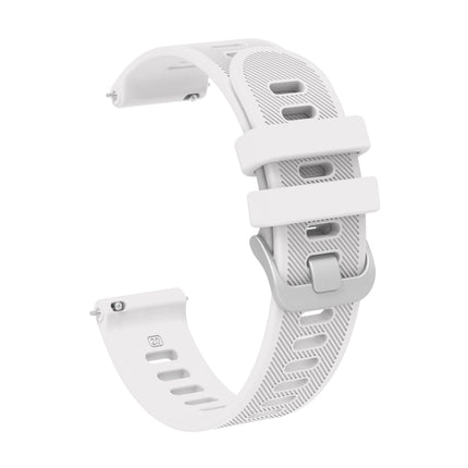 20mm Twill Solid Color Silicone Watch Band, For Samsung Galaxy Watch5 40mm, For Samsung Galaxy Watch5 44mm