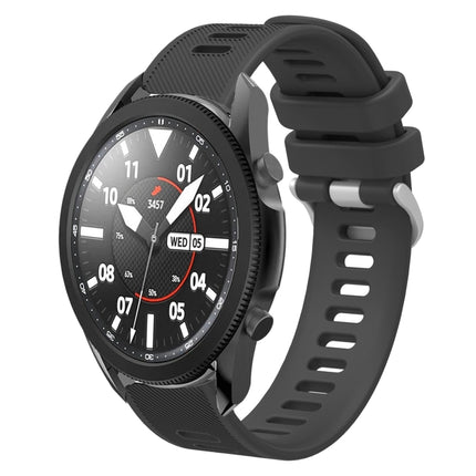 20mm Twill Solid Color Silicone Watch Band, For Samsung Galaxy Watch5 Pro  45mm, For Samsung Galaxy Watch4 40mm