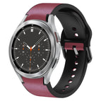 For Samsung Galaxy Watch 4 Classic 46mm / Burgundy