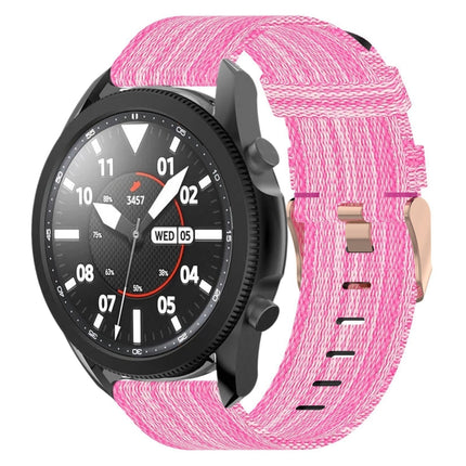 20mm Nylon Woven Watch Band, For Samsung Galaxy Watch5 40mm, For Samsung Galaxy Watch5 44mm, For Samsung Galaxy Watch5 Pro 45mm