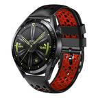 For Huawei Watch GT3 46mm / Black+Red