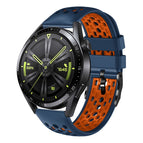 For Huawei Watch GT3 46mm / Midnight Blue+Orange
